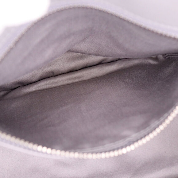 Miu Miu Handbag Shoulder Bag Nappa Intrecciato Leather Gray Cloud - Picture 7 of 9